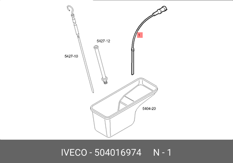фото Iveco 504016974 Датчик уровня масла cursor-10 Iveco 504016974 Датчик уровня масла cursor-10