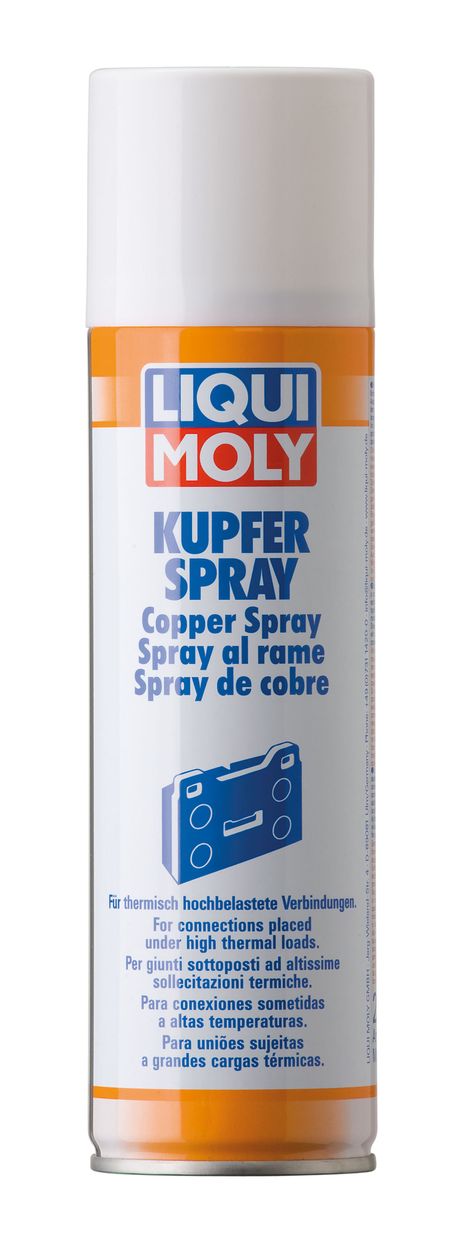 фото Liqui Moly 1520 Смазка аэрозольная медная Kupfer-Spray, 250 мл Liqui Moly 1520 Смазка аэрозольная медная Kupfer-Spray, 250 мл
