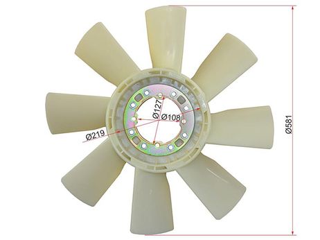 фото SAT ST-16306-2061 Крыльчатка вентилятора SAT ST-16306-2061 Крыльчатка вентилятора