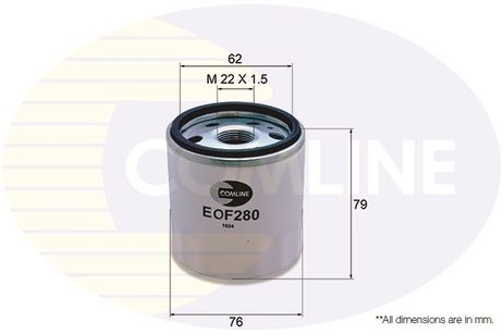 Comline EOF280 Фильтр масляный