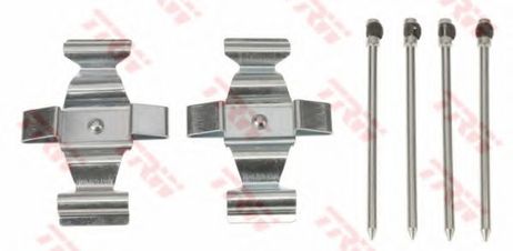 фото TRW PFK663 Комплектующие, колодки дискового тормоза TRW PFK663 Комплектующие, колодки дискового тормоза