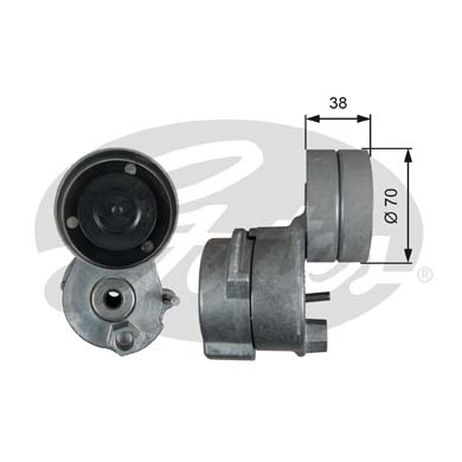 фото Gates T38680 Натяжитель ремня, клиновой зубча HCV Gates T38680 Натяжитель ремня, клиновой зубча HCV