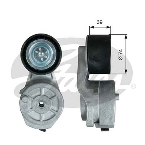 фото Gates T38699 Ролик натяжной навесного оборудования Gates T38699 Ролик натяжной навесного оборудования