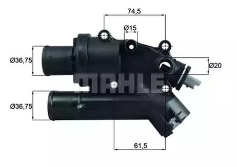 фото Behr TH 46 83 Термостат, охлаждающая жидкость Behr TH 46 83 Термостат, охлаждающая жидкость