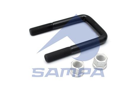 SAMPA 031.267/1 Хомут, Листовая рессора HCV