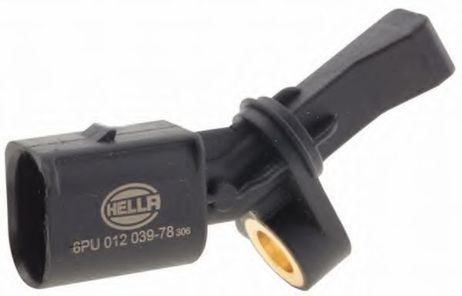 фото Hella 6PU 012 039-781 Датчик, частота вращения колеса | зад лев | Hella 6PU 012 039-781 Датчик, частота вращения колеса | зад лев |