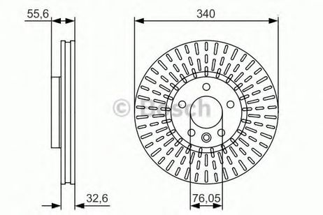 фото Bosch 0 986 479 546 Диск тормозной | перед | Bosch 0 986 479 546 Диск тормозной | перед |