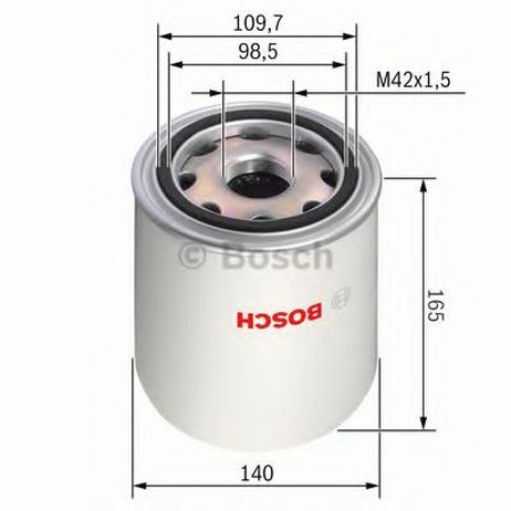фото Bosch 0 986 628 251 Патрон осушителя воздуха, пневматическая система Bosch 0 986 628 251 Патрон осушителя воздуха, пневматическая система