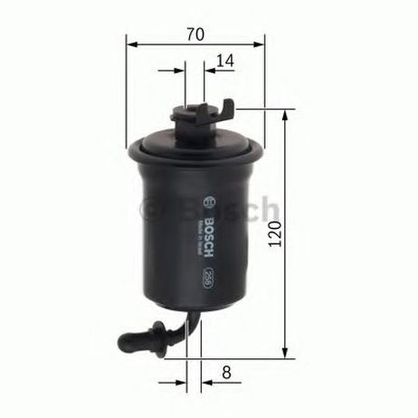 фото Bosch F 026 403 757 Снят с производства Фильтр топливный Bosch F 026 403 757 Снят с производства Фильтр топливный