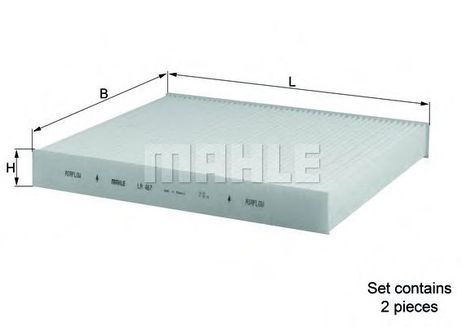 фото Knecht LA 467/S Фильтр салонный Knecht LA 467/S Фильтр салонный