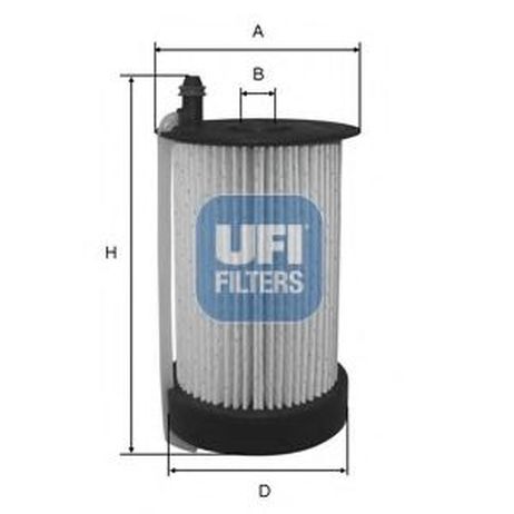 фото Ufi 26.031.00 Фильтр топливный Ufi 26.031.00 Фильтр топливный