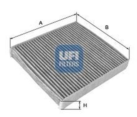 фото Ufi 54.226.00 Фильтр, воздух во внутренном пространстве Ufi 54.226.00 Фильтр, воздух во внутренном пространстве