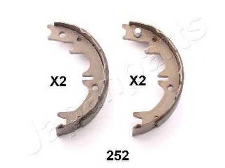 фото Japanparts GF-252AF Колодки тормозные стояночного тормоза Japanparts GF-252AF Колодки тормозные стояночного тормоза