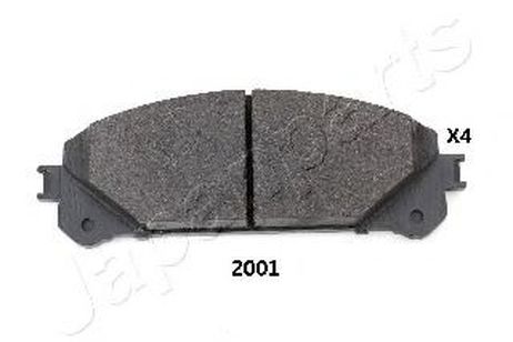 фото Japanparts PA-2001AF Колодки тормозные дисковые | перед | Japanparts PA-2001AF Колодки тормозные дисковые | перед |