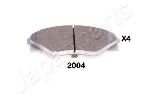фото Japanparts PA-2004AF Комплект тормозных колодок, дисковый тормоз | перед | Japanparts PA-2004AF Комплект тормозных колодок, дисковый тормоз | перед |