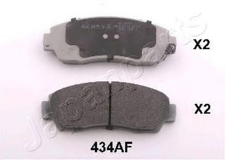 фото Japanparts PA-434AF Колодки тормозные дисковые, комплект | перед | Japanparts PA-434AF Колодки тормозные дисковые, комплект | перед |