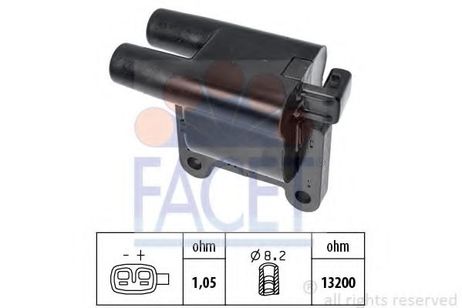 Facet 9.6480 Катушка зажигания