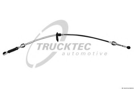 фото Trucktec Automotive 02.24.025 Трос, ступенчатая коробка передач Trucktec Automotive 02.24.025 Трос, ступенчатая коробка передач
