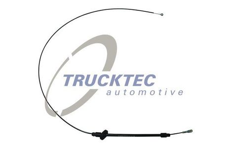 Trucktec Automotive 02.35.409 Трос, стояночная тормозная система | перед |