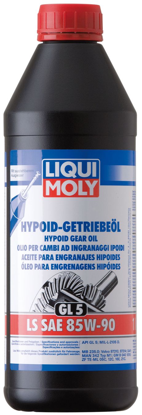 фото Liqui Moly 1410 85w-90 Hypoid-Getriebeoil LS gl5, 1л (мин.транс.масло) Liqui Moly 1410 85w-90 Hypoid-Getriebeoil LS gl5, 1л (мин.транс.масло)
