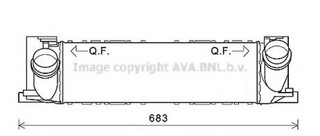 фото AVA BW4468 Интеркулер AVA BW4468 Интеркулер