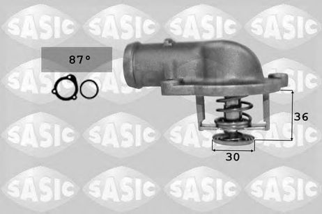 фото Sasic 3306081 Термостат, охлаждающая жидкость Sasic 3306081 Термостат, охлаждающая жидкость
