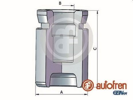 Seinsa Autofren D025333 Поршень тормозного суппорта | зад |