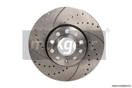 MAXGEAR 19-1229SPORT Тормозной диск | зад |