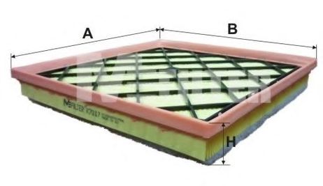 фото MFILTER K 7017 Фильтр воздушный MFILTER K 7017 Фильтр воздушный