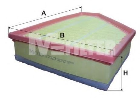 фото MFILTER K 7020 Фильтр воздушный MFILTER K 7020 Фильтр воздушный