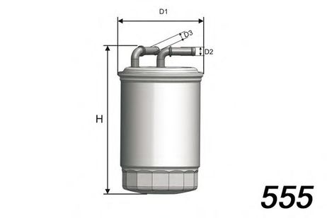 фото MISFAT M618 Фильтр топливный MISFAT M618 Фильтр топливный