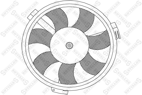 фото Stellox 29-99334-SX Вентилятор охлаждения Audi A6 1.8-2.8 97 Stellox 29-99334-SX Вентилятор охлаждения Audi A6 1.8-2.8 97