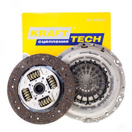 фото KRAFTtech W07240F9 Комплект сцепления без выжимного подшипника KRAFTtech W07240F9 Комплект сцепления без выжимного подшипника