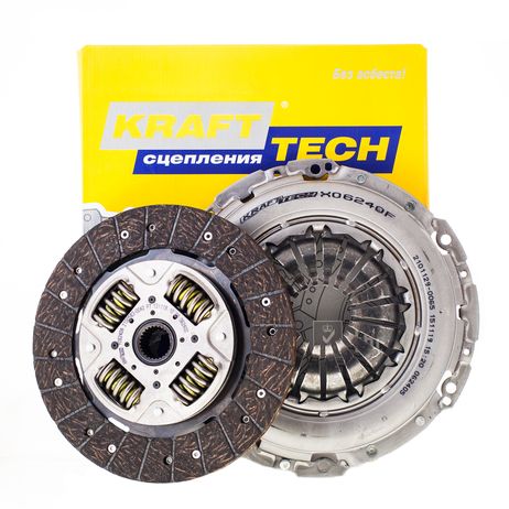 фото KRAFTtech W09240A9 Комплект сцепления без выжимного подшипника KRAFTtech W09240A9 Комплект сцепления без выжимного подшипника