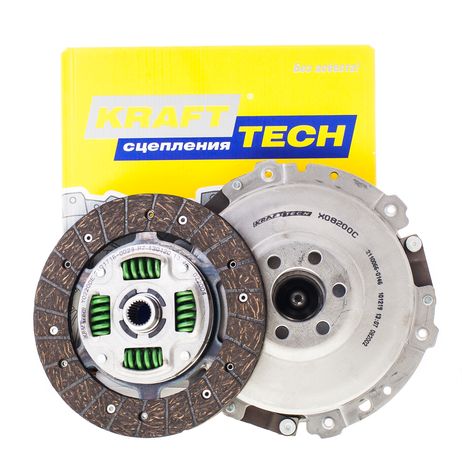 фото KRAFTtech W19200A9 Комплект сцепления без выжимного подшипника KRAFTtech W19200A9 Комплект сцепления без выжимного подшипника