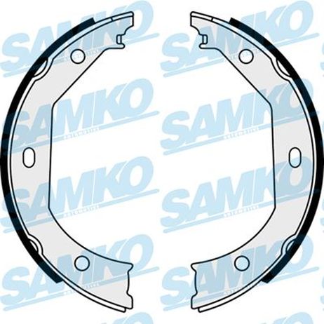 Samko 88090 Колодки тормозные барабанные