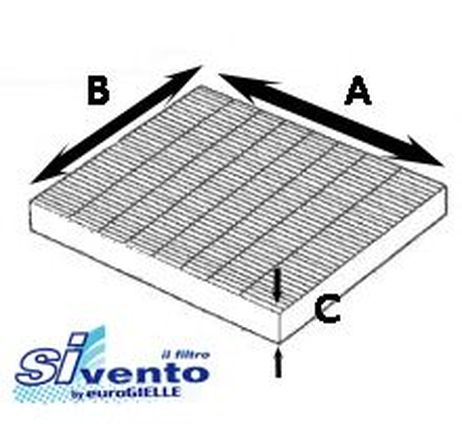 фото SIVENTO G318 Фильтр, воздух во внутренном пространстве SIVENTO G318 Фильтр, воздух во внутренном пространстве