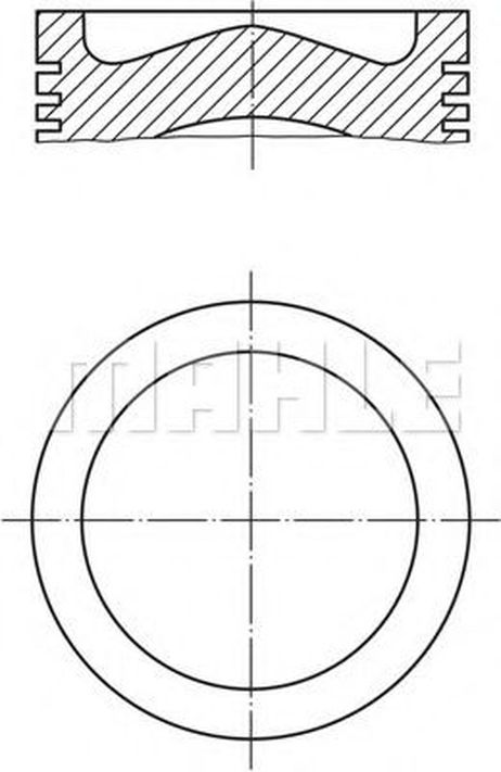 фото Mahle 038 73 00 Поршнекомплект Mahle 038 73 00 Поршнекомплект