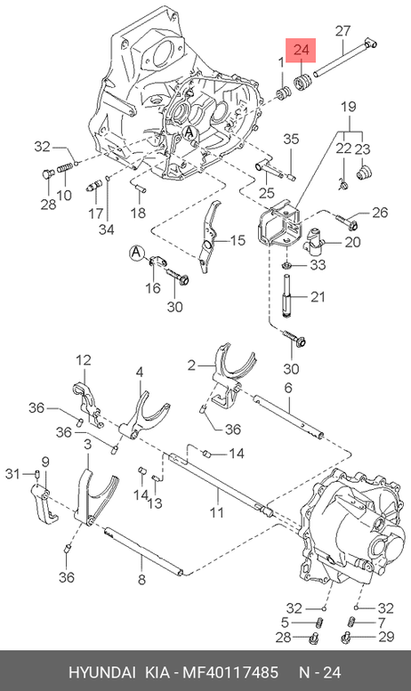 фото Hyundai/Kia MF40117485 Пыльник ШРУСа Hyundai/Kia MF40117485 Пыльник ШРУСа