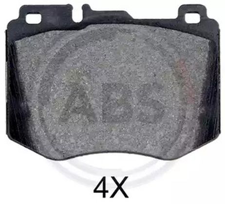 фото ABS 35064 Колодки тормозные дисковые | перед | ABS 35064 Колодки тормозные дисковые | перед |