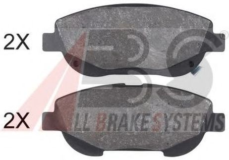 фото ABS 35003 Колодки тормозные дисковые ABS 35003 Колодки тормозные дисковые