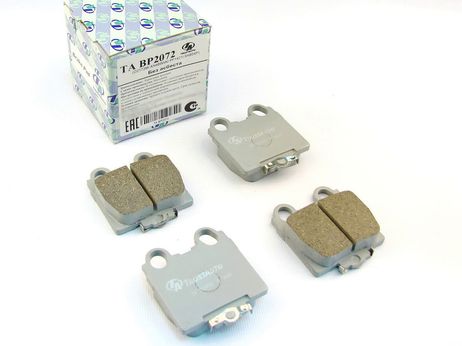 фото TRUSTAUTO TABP2072 Колодки тормозные дисковые TRUSTAUTO TABP2072 Колодки тормозные дисковые