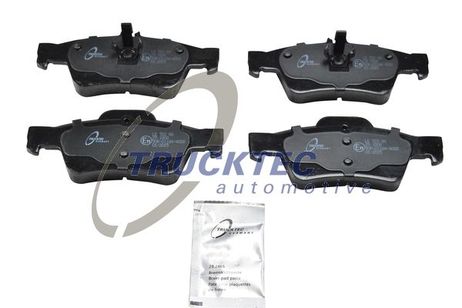 TRUCKTEC 0235115 Комплект тормозных колодок, дисковый тормоз