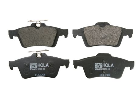 фото Hola BD845 Колодки тормозные тормозные дисковые задние ford f | зад | Hola BD845 Колодки тормозные тормозные дисковые задние ford f | зад |