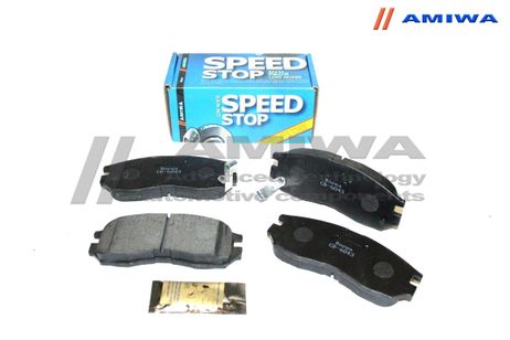 фото Amiwa CD6043 Колодки тормозные дисковые передние Amiwa CD6043 Колодки тормозные дисковые передние