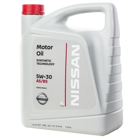 фото Nissan KE900-99943-R Масло моторное синтетическое Motor Oil 5w-30, 5л ( ke90099943 ) Nissan KE900-99943-R Масло моторное синтетическое Motor Oil 5w-30, 5л ( ke90099943 )