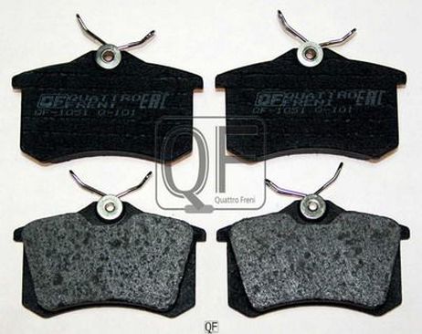 Quattro Freni QF55100 Колодки тормозные дисковые | зад |