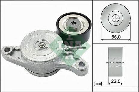 фото INA 534 0420 10 Натяжитель ремня ДВС INA 534 0420 10 Натяжитель ремня ДВС
