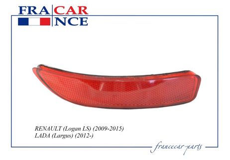 фото Francecar FCR210352 Катафот заднего бампера правый Francecar FCR210352 Катафот заднего бампера правый