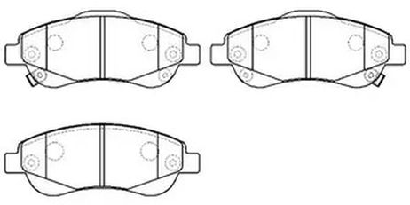 фото HSB HP9247 Колодки тормозные дисковые honda: cr-v(eur) HSB HP9247 Колодки тормозные дисковые honda: cr-v(eur)
